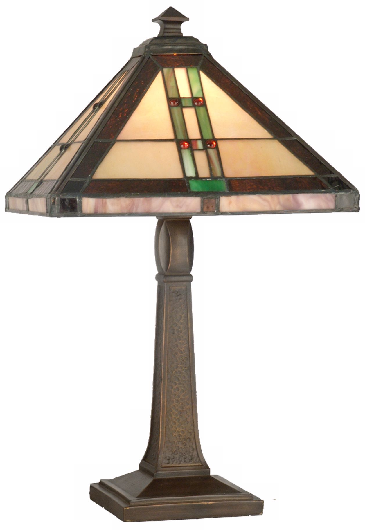 Dale Tiffany Mission Antique Brown Table Lamp