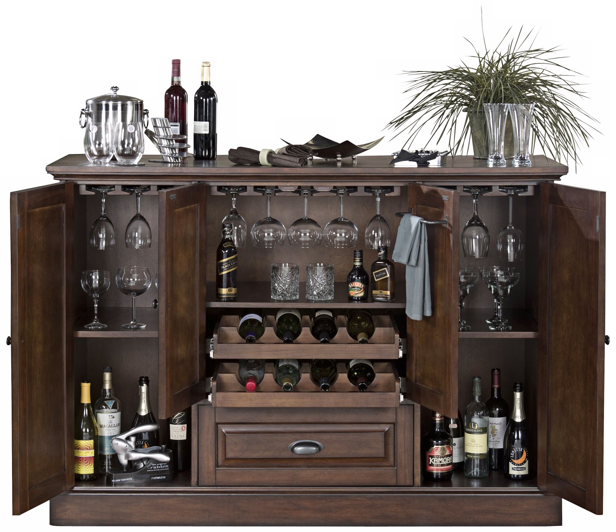American Heritage Carlotta Navajo Bar Cabinet
