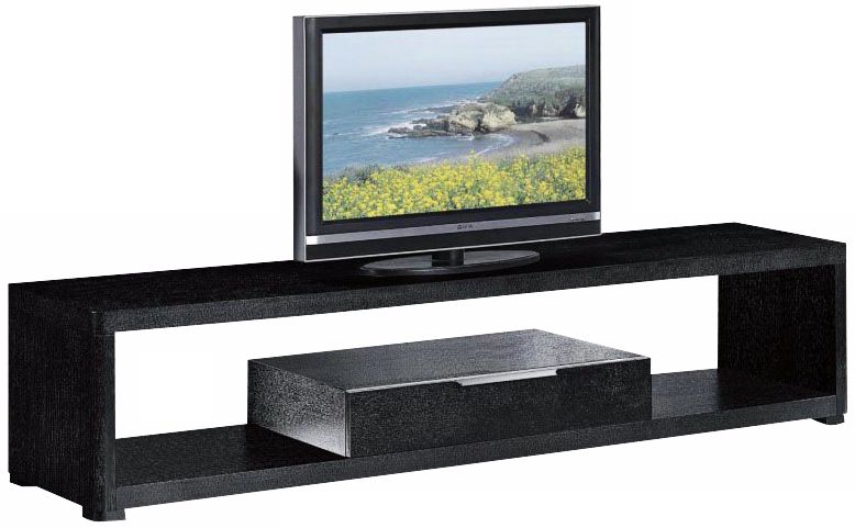 Lenox Black Espresso Flat Screen TV Stand