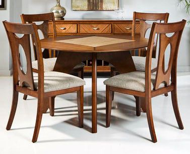 Sutton 5-Piece Light Walnut Dining Set