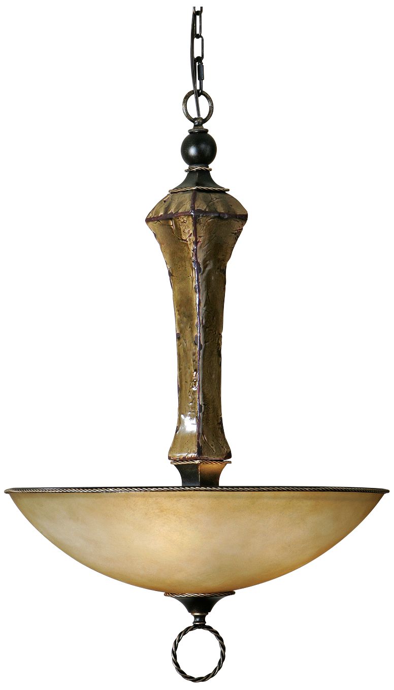 Uttermost Porano 3-Light 20" Wide Bronze Pendant Light
