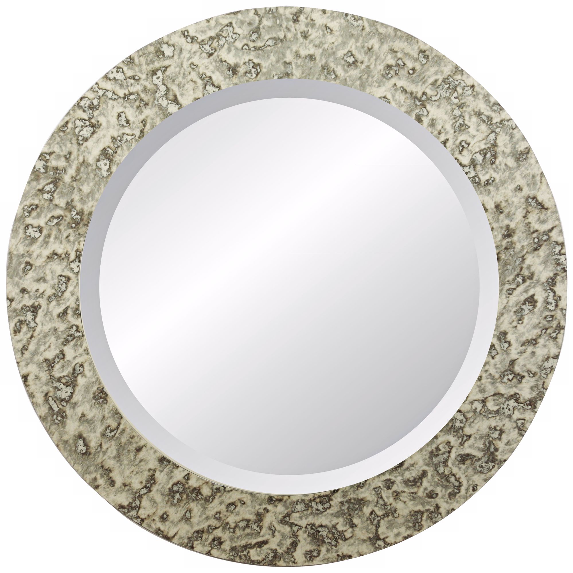 Moulin Rouge Cabriolet 30" Round Wall Mirror