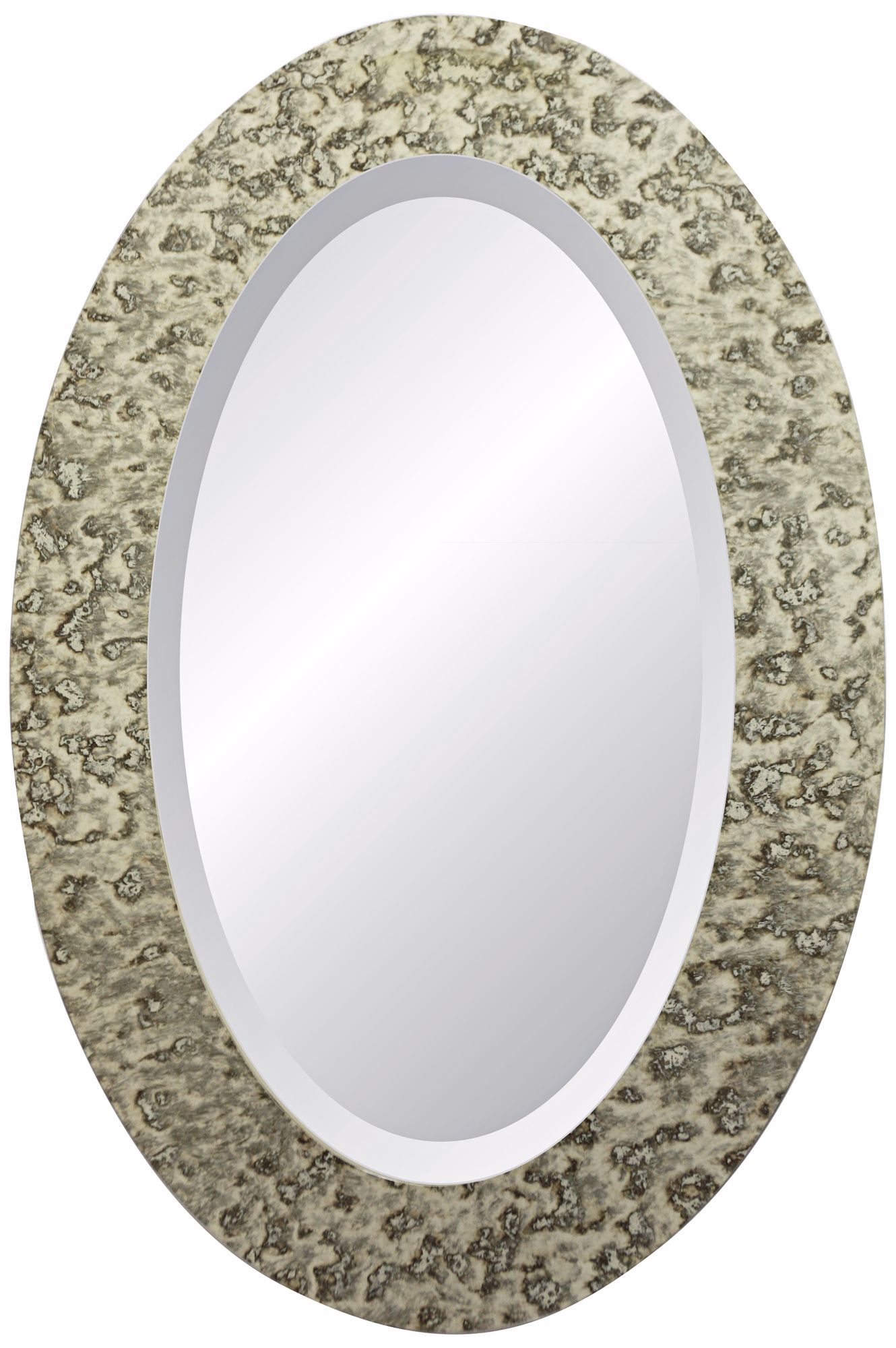 Moulin Rouge Signature 36" High Oval Wall Mirror