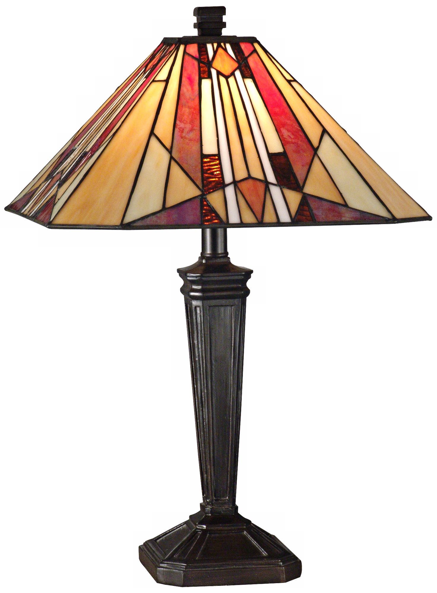 Dale Tiffany Frediano Mica Bronze Table Lamp