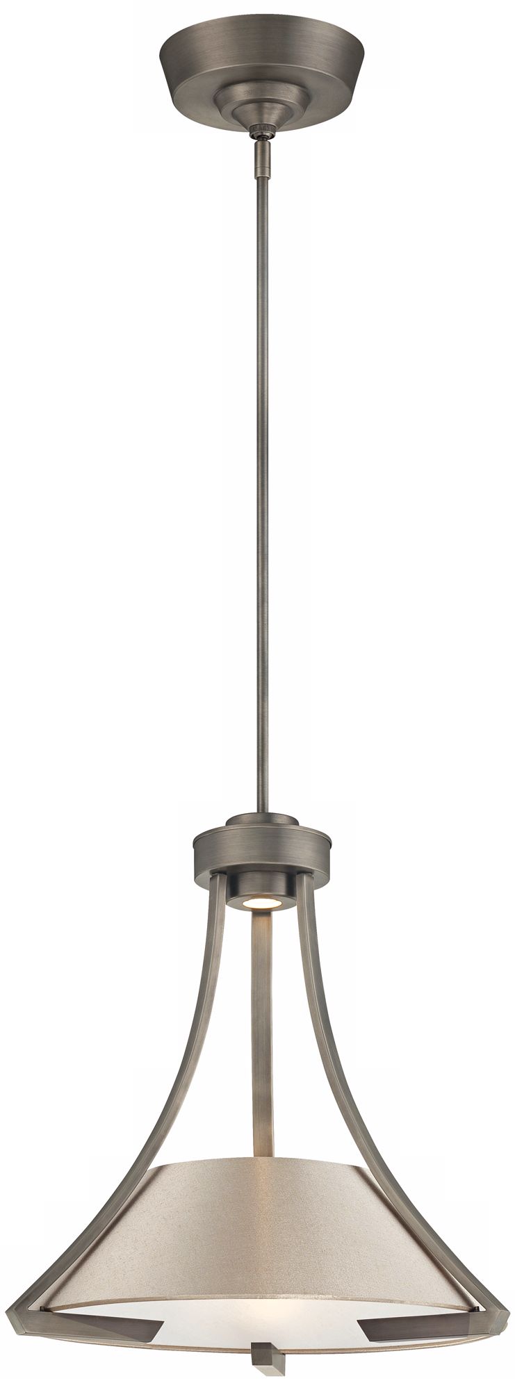 Forecast Beaux LED 19" Wide Tahitian Pearl Pendant Light
