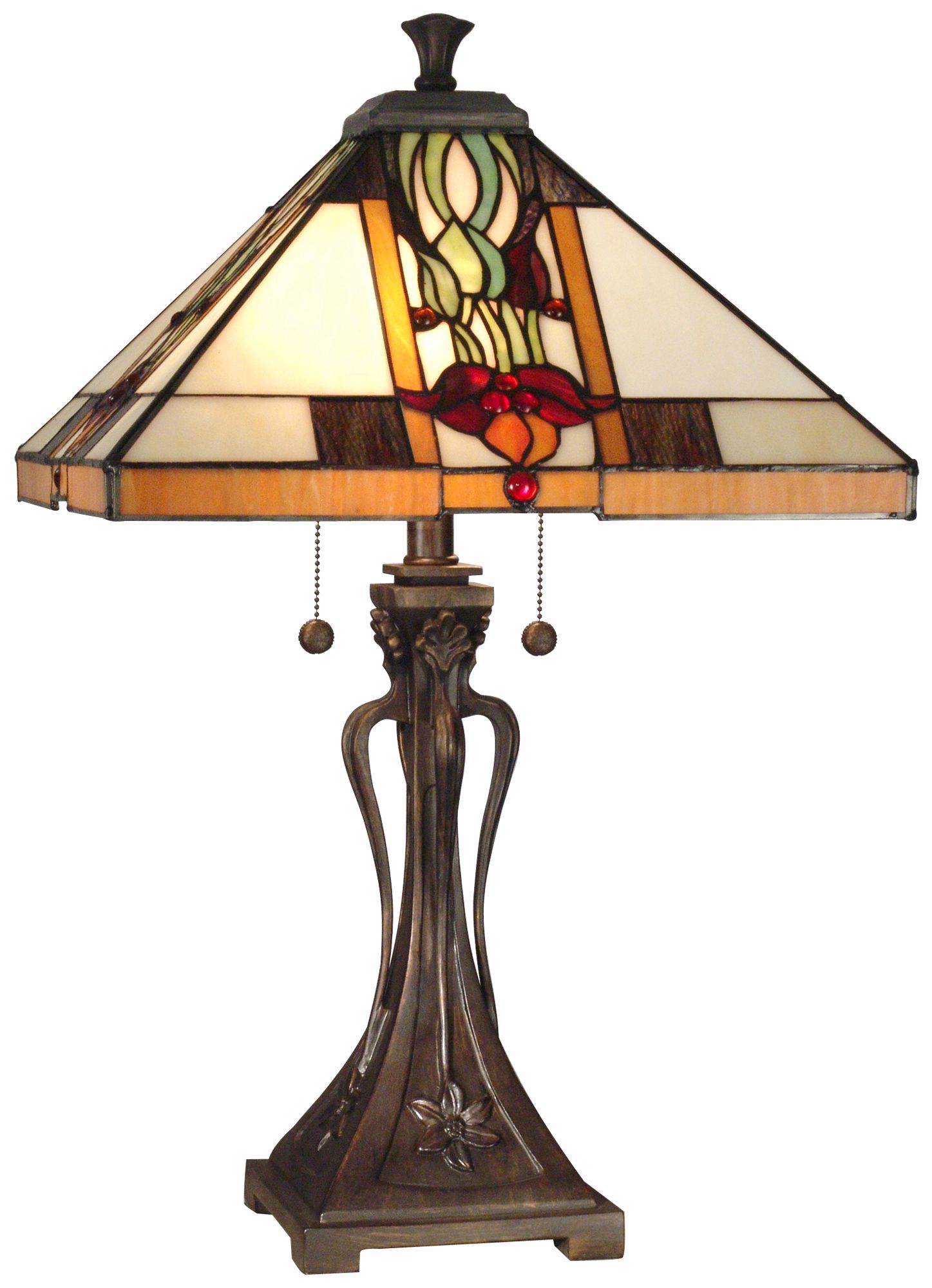 Dale Tiffany Natalie Mission Style Table Lamp