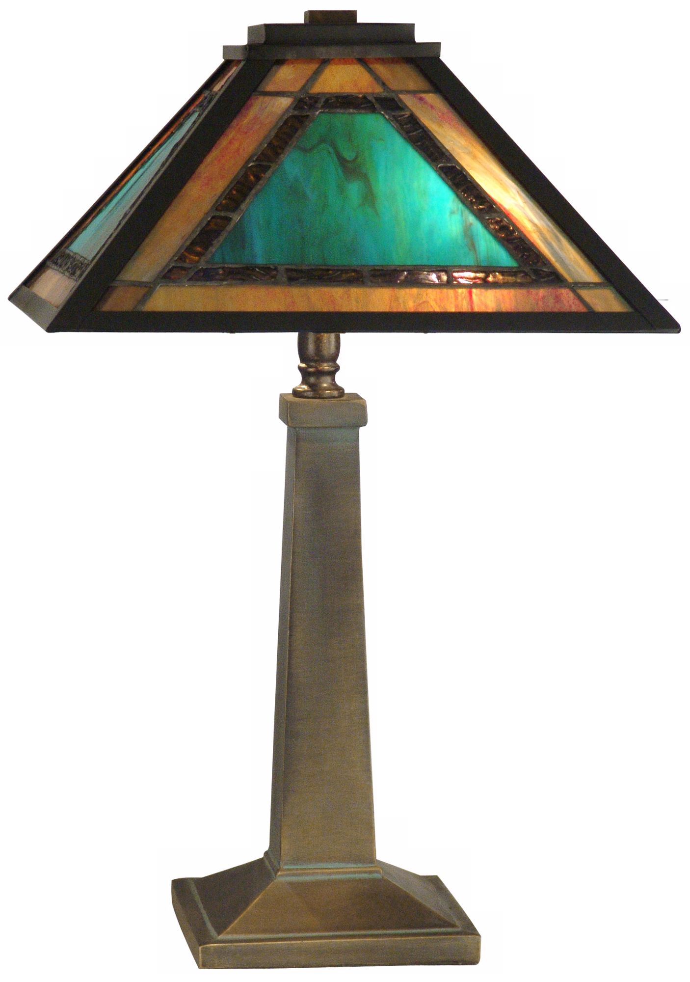 Dale Tiffany Verde Mission Table Lamp