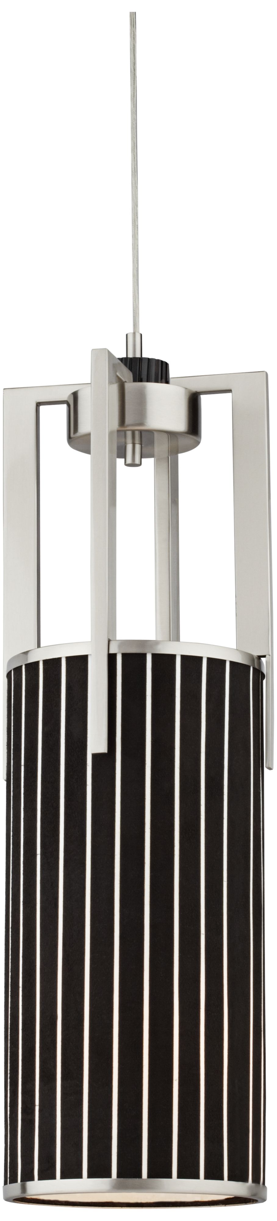 Forecast Haberdasher 7 3/4" Wide Black Pendant Light