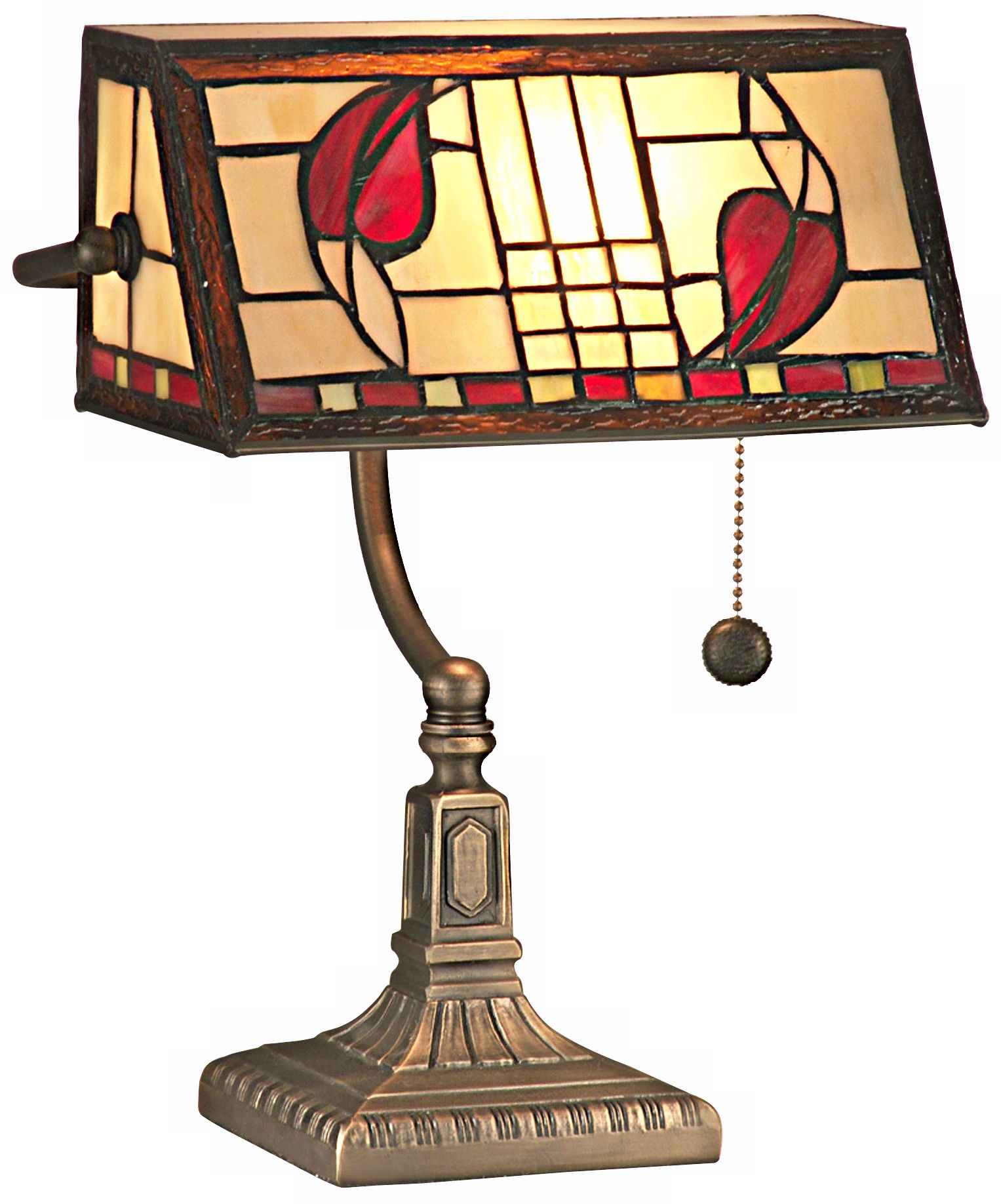 Dale Tiffany Henderson Banker's Accent Lamp