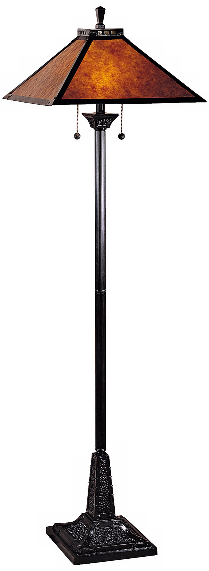Dale Tiffany Mica Camelot Bronze Floor Lamp