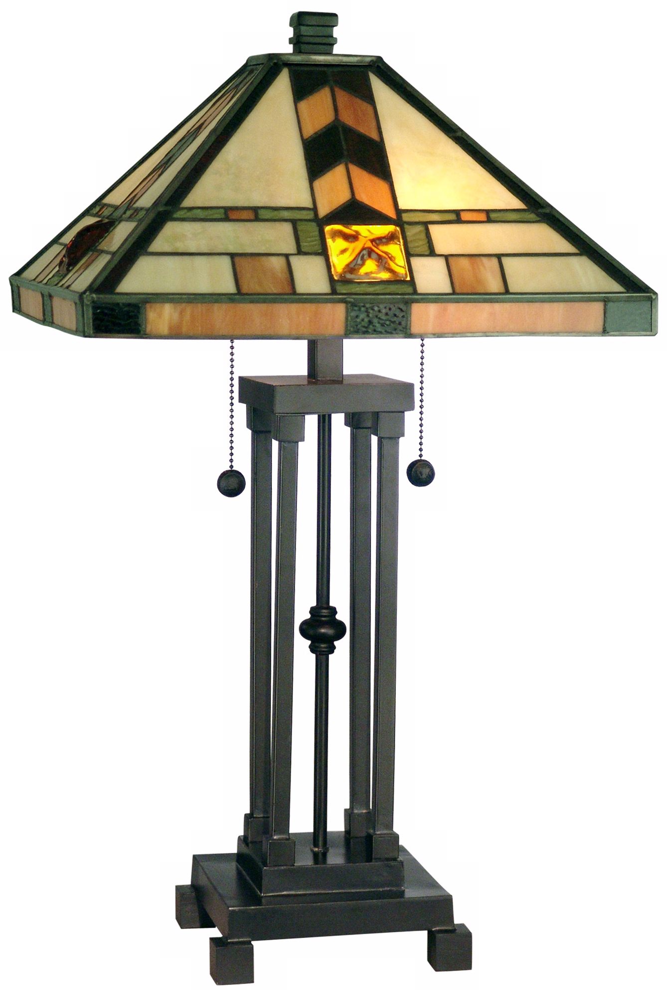 Dale Tiffany Martin Antique Bronze Table Lamp