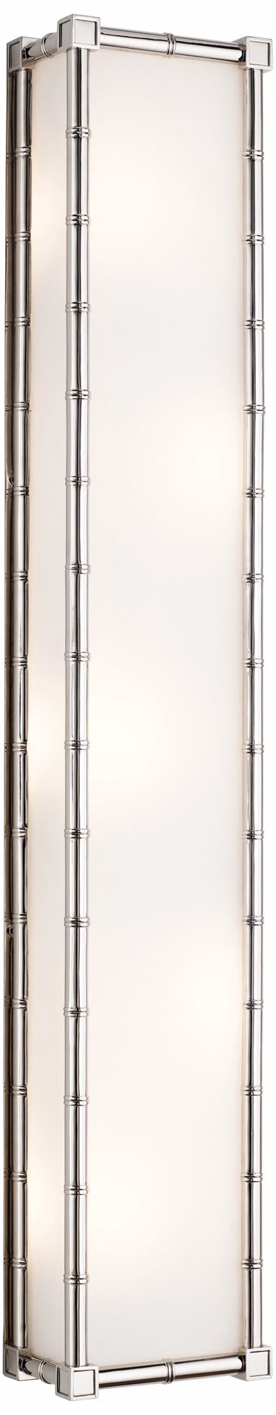 Jonathan Adler Meurice 37" High Nickel Wall Sconce