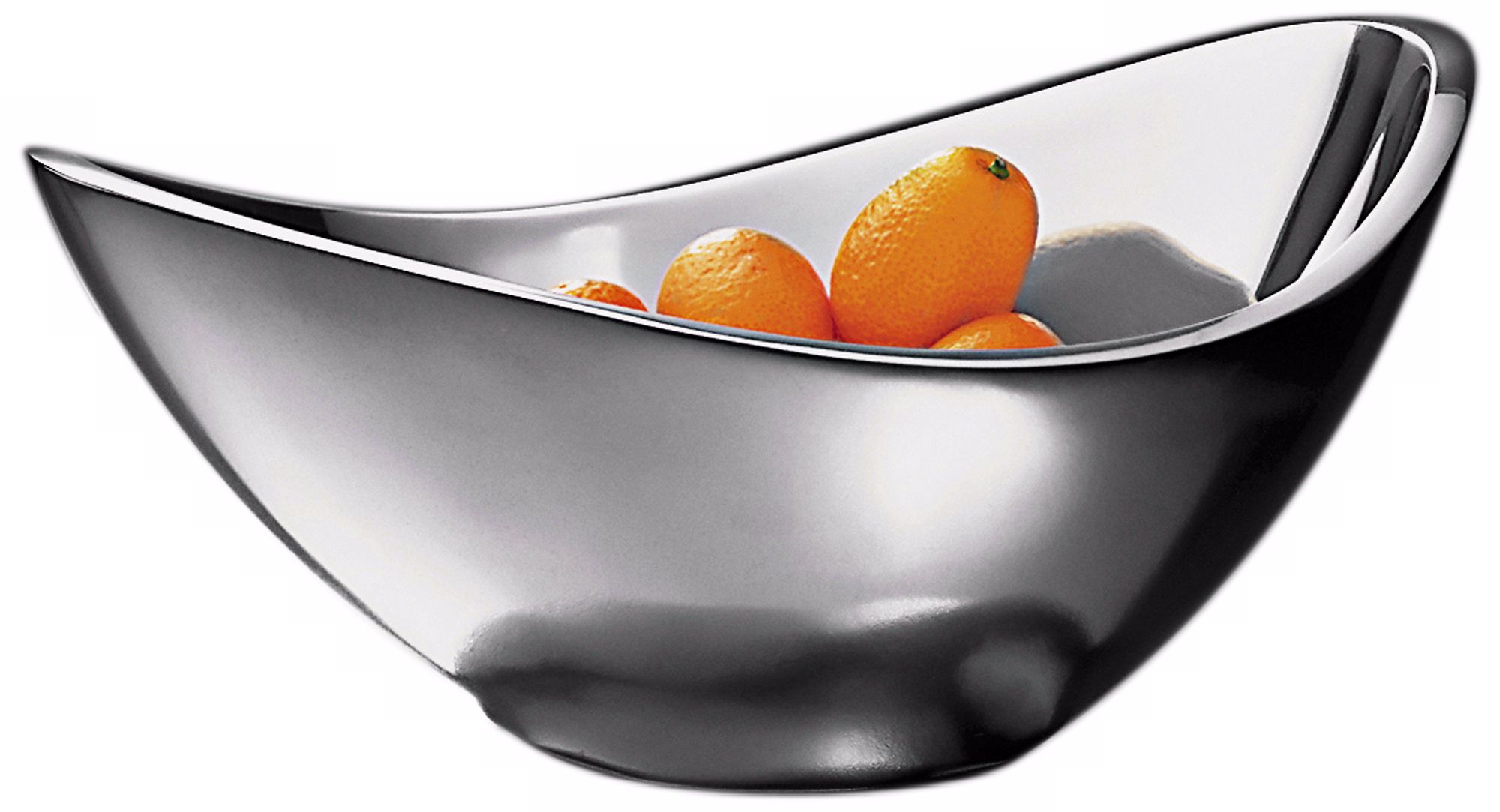 Nambe Butterfly 1 Quart Silver Metal Serving Bowl