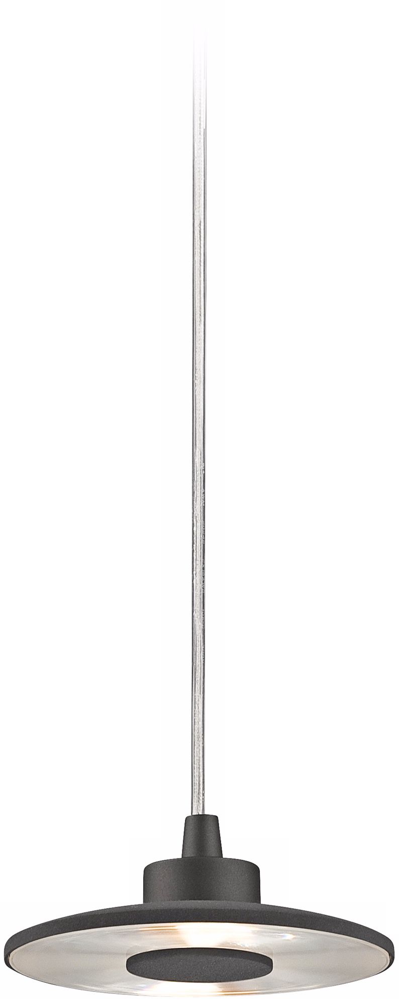 Galaxy Grey 5 1/2" Wide LED Mini Pendant Light