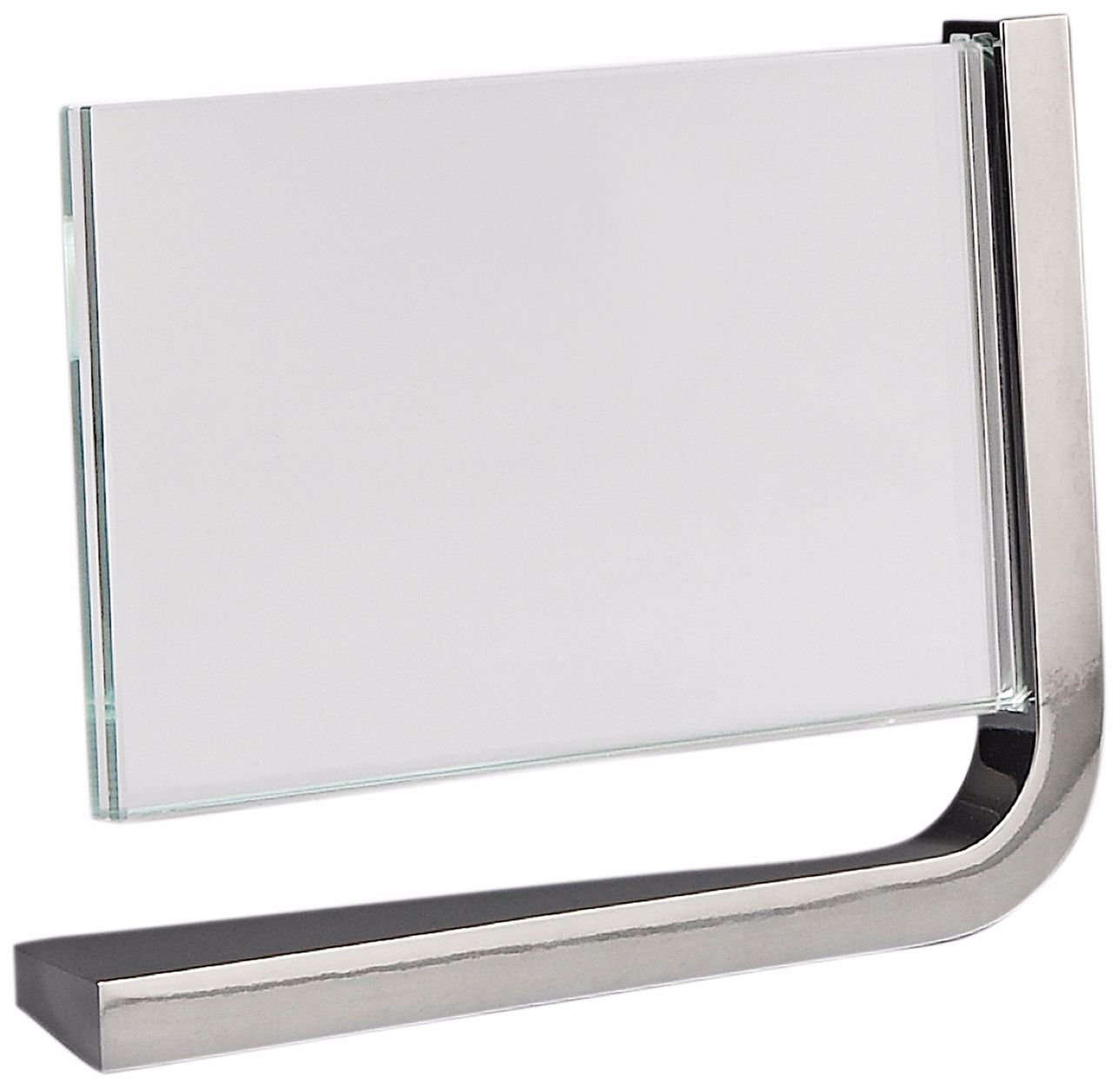 Nambe Movie Horizontal 4x6 Glass Metal Photo Frame