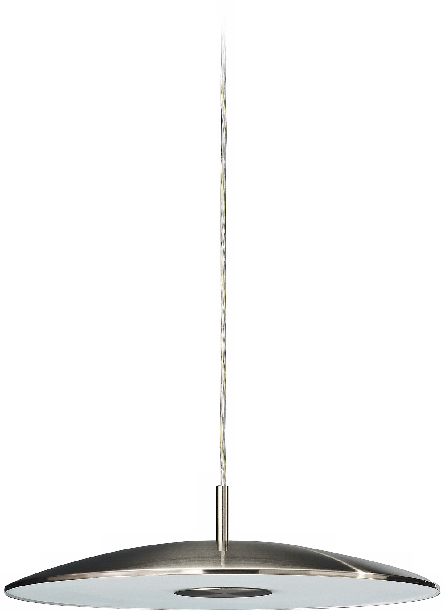 Ecomoods Levy 19" Wide Nickel Pendant Light