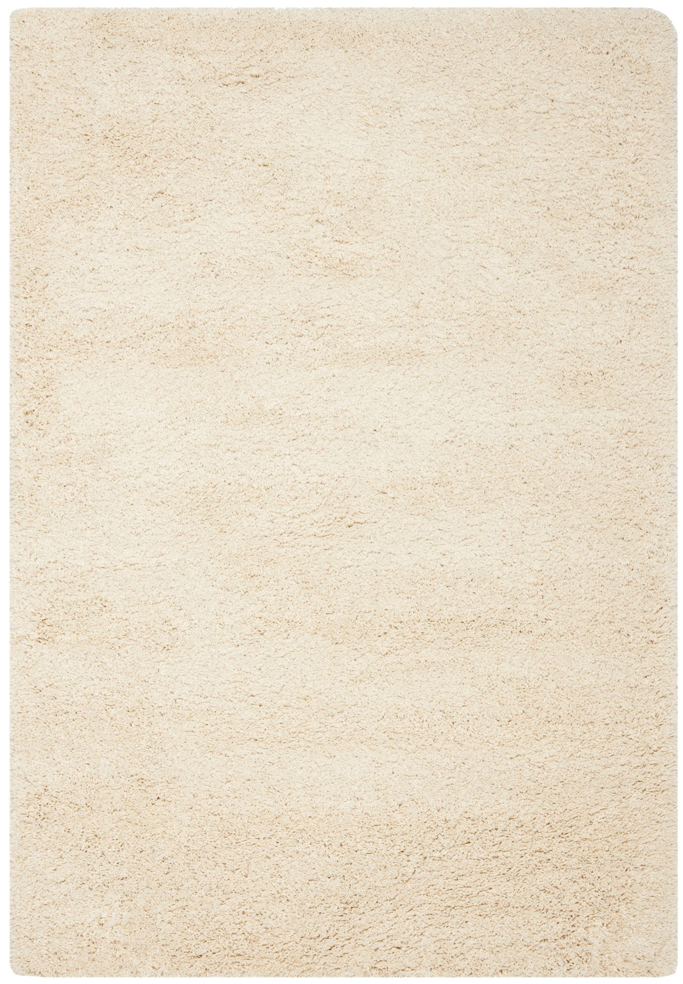 Shag Collection SG151-1212C Ivory Shag Area Rug