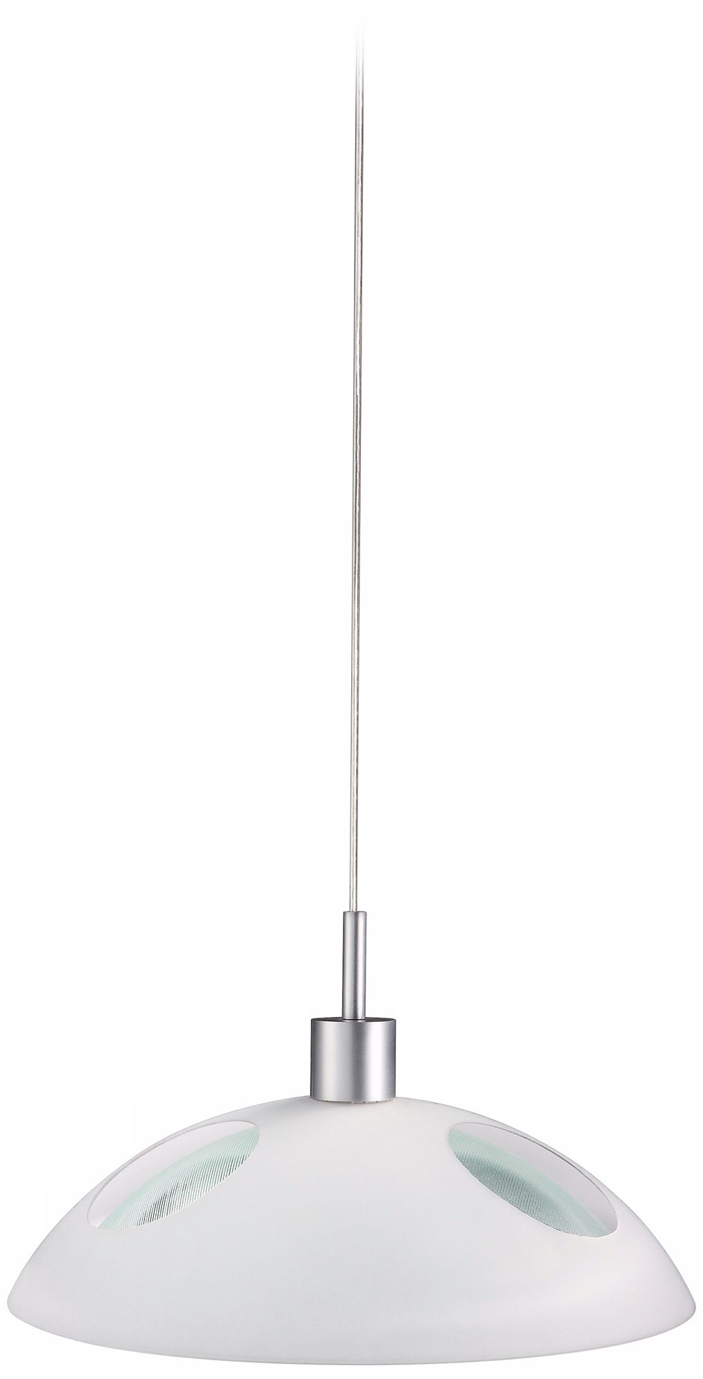 Roomstylers Glow 16" Wide Frosted Glass Pendant