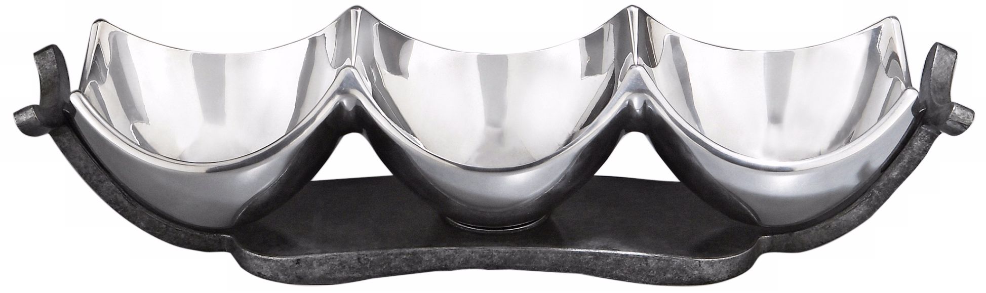 Nambe Anvil Trio Condiment Holder