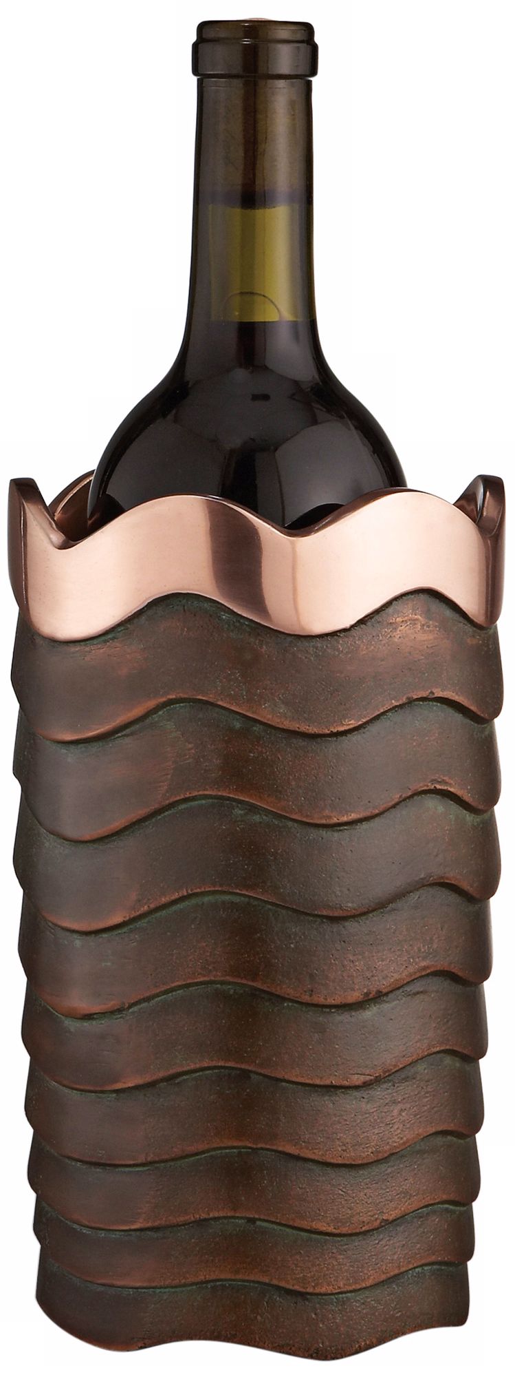 Nambe Copper Canyon Metal Wine Chiller