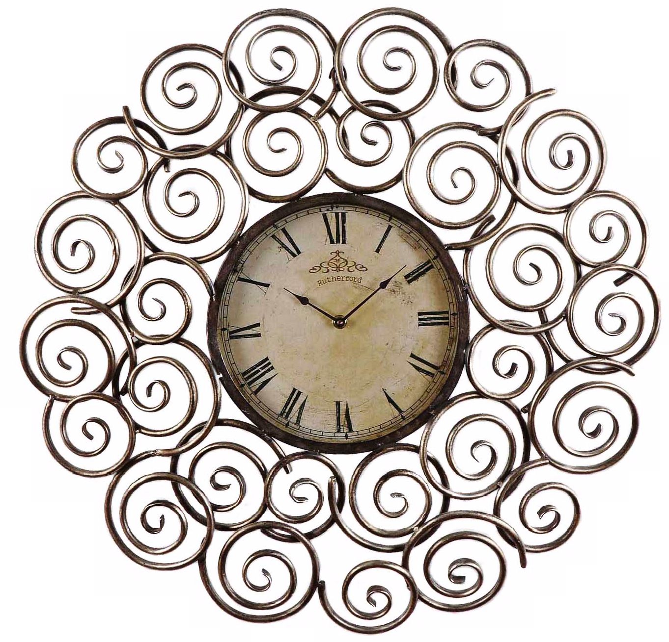 Uttermost Sassetta 24" Wide Metal Wall Clock