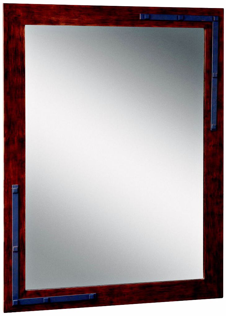 Kichler Wallings Hand-Painted 40" Rectangular Wall Mirror