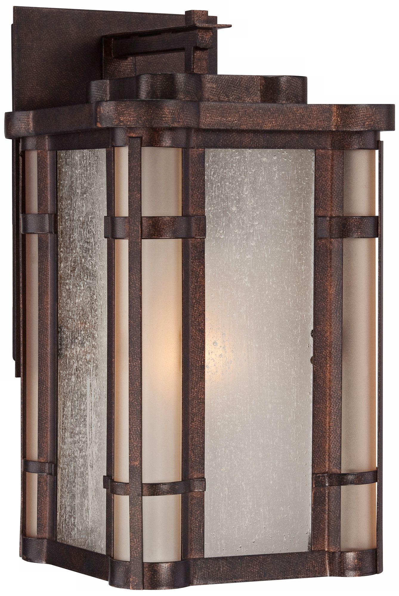 Pendelton Falls 11 3/4" High Bronze Outdoor Wall Light