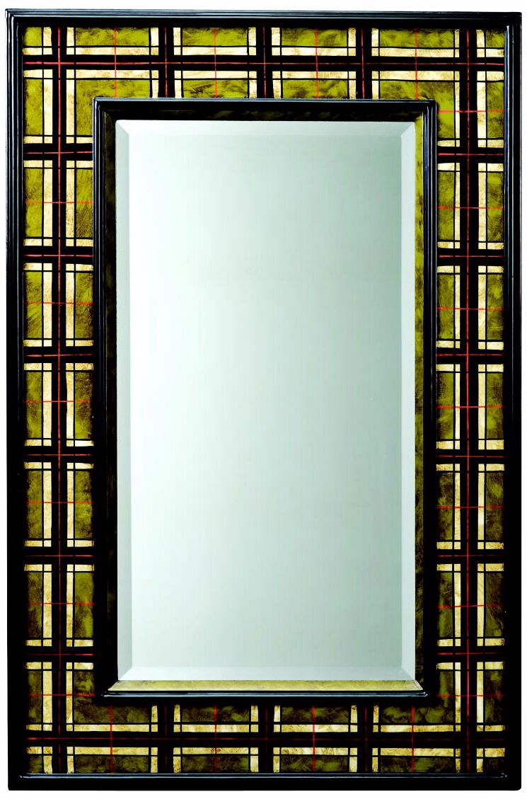 Kichler Malcolm 36" High Plaid Wall Mirror