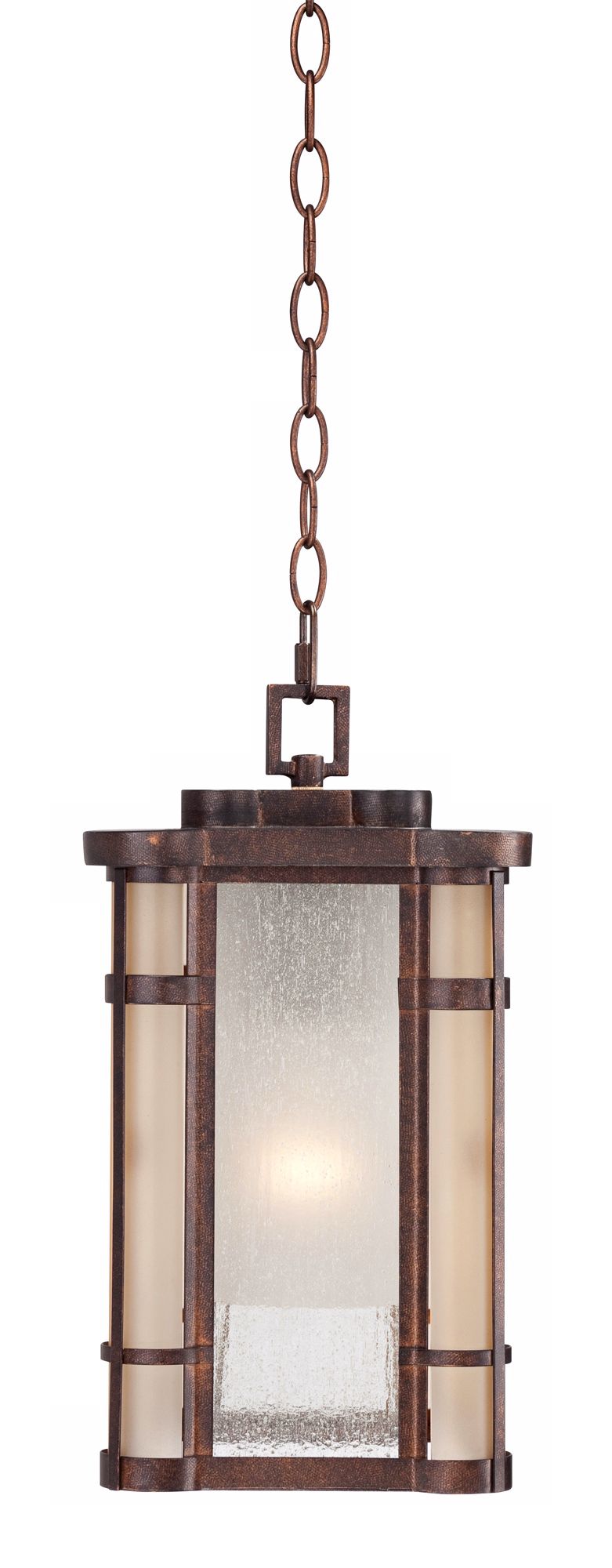 Pendelton Falls 15 1/2" High Bronze Outdoor Hanging Light