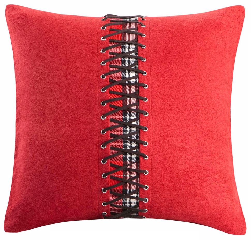 Woolrich Williamsport Plaid Micro-Suede Throw Pillow