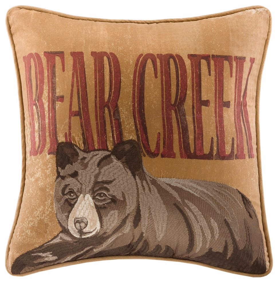 Woolrich Bear Creek Square Accent Pillow