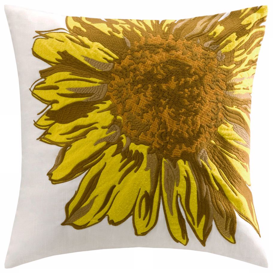 Woolrich Shady Grove Sunflower Accent Pillow