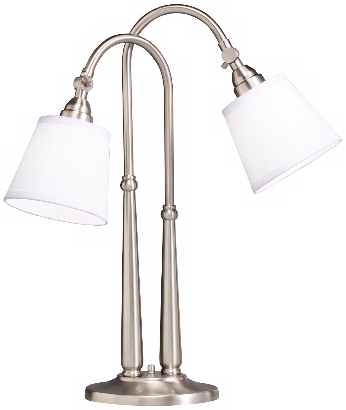Kichler Blaine Brushed Nickel Adjustable Desk Lamp