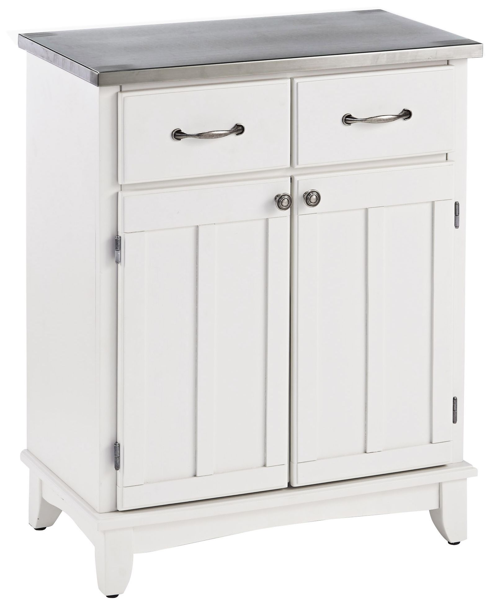 Lexington Steel Top White Buffet