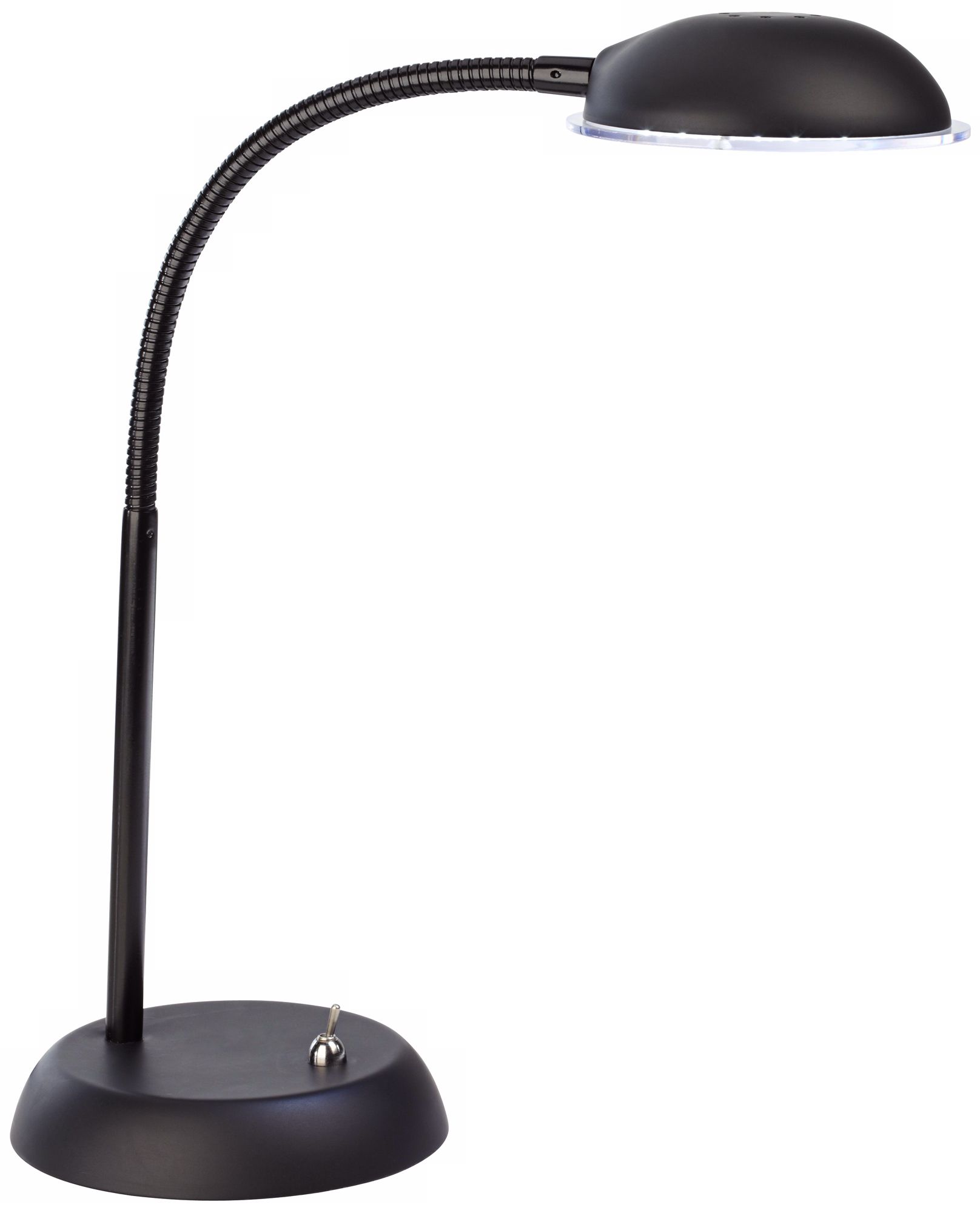 Bobby Gooseneck LED Desk Lamp Black