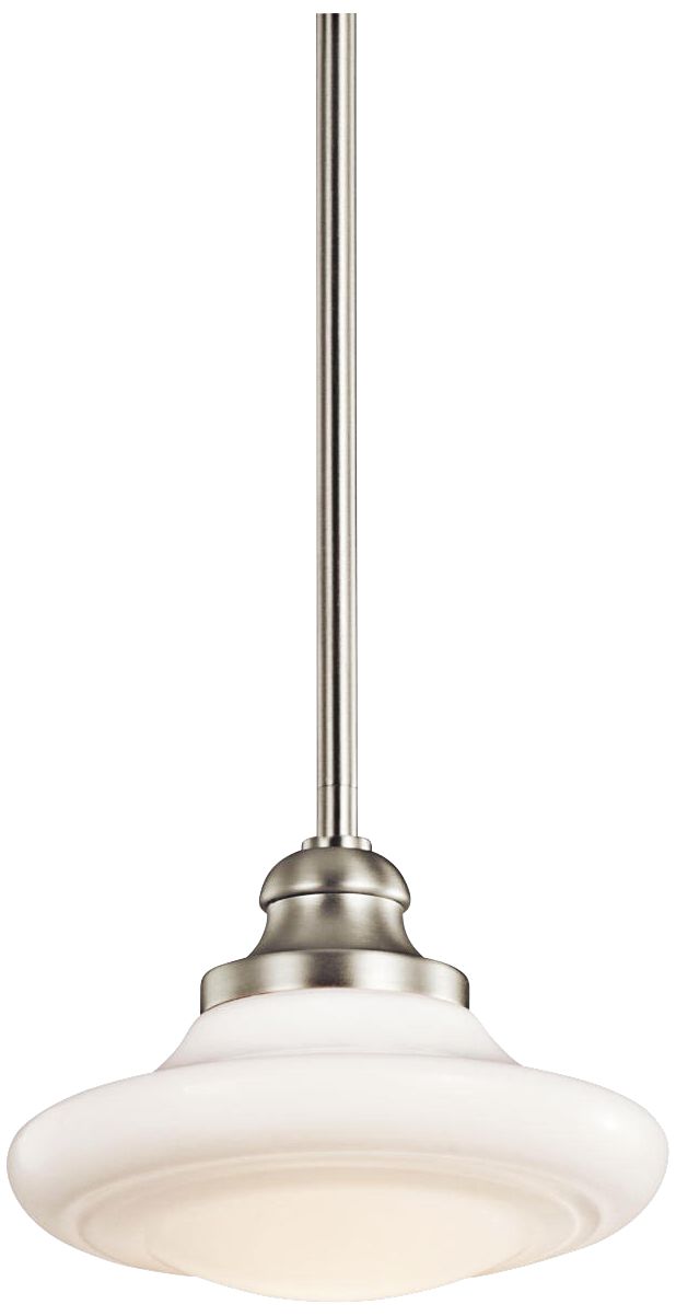 Kichler Keller 8" Wide Brushed Nickel Pendant Light