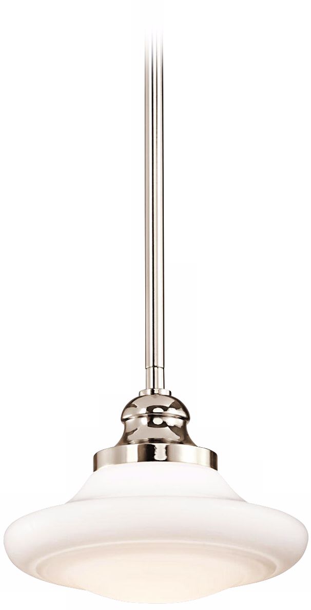 Kichler Keller 8" Wide Polished Nickel Pendant Light