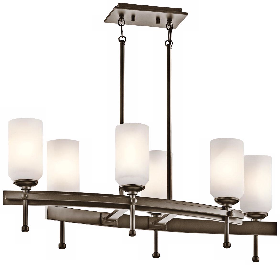 Kichler Ladero 31 1/2"W Shadow Bronze Island Chandelier