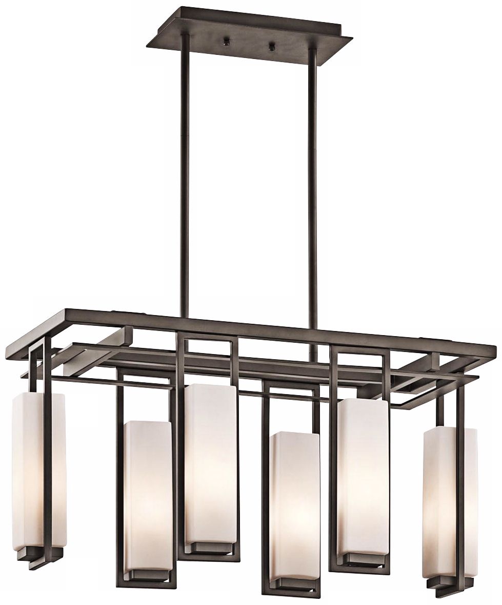 Kichler Perimeter 27" Wide Olde Bronze Island Chandelier