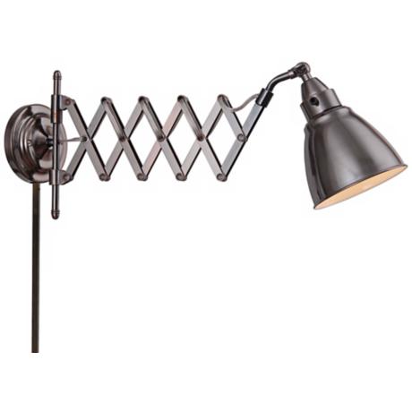 Kenroy Home Floren Copper Bronze Accordion Wall Lamp - #X4749 LampsPlus.com