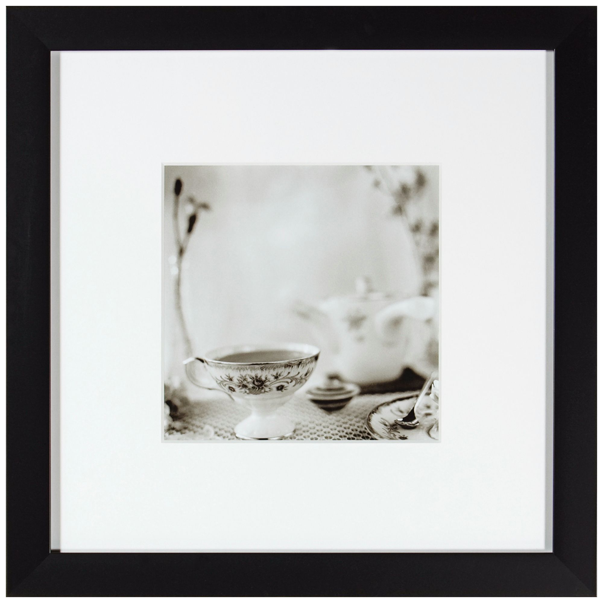 Cafe IX 20 1/2" Square Still Life Photo Wall Art