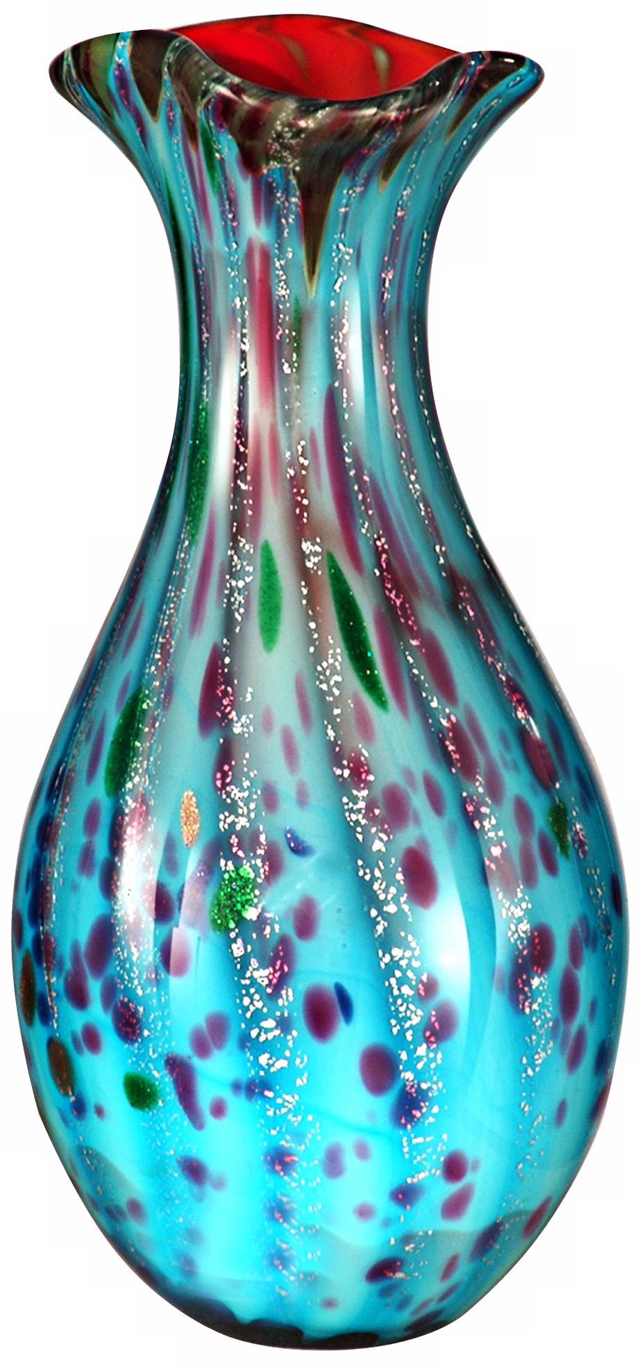 Dale Tiffany Lagood Hand-Blown Art Glass Vase