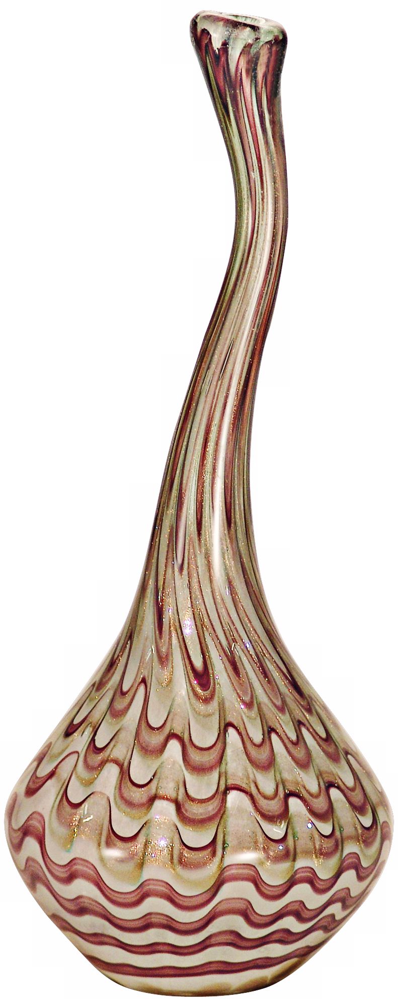Dale Tiffany Napa Vino Hand-Blown Art Glass Vase
