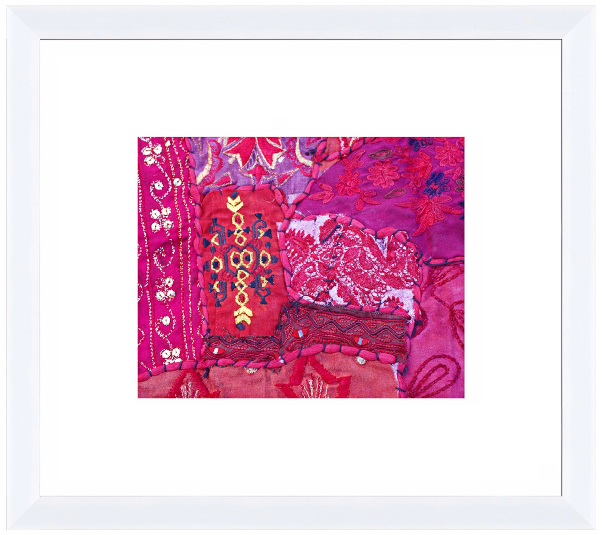 Organic Tapestry I 18" Wide Framed Wall Art