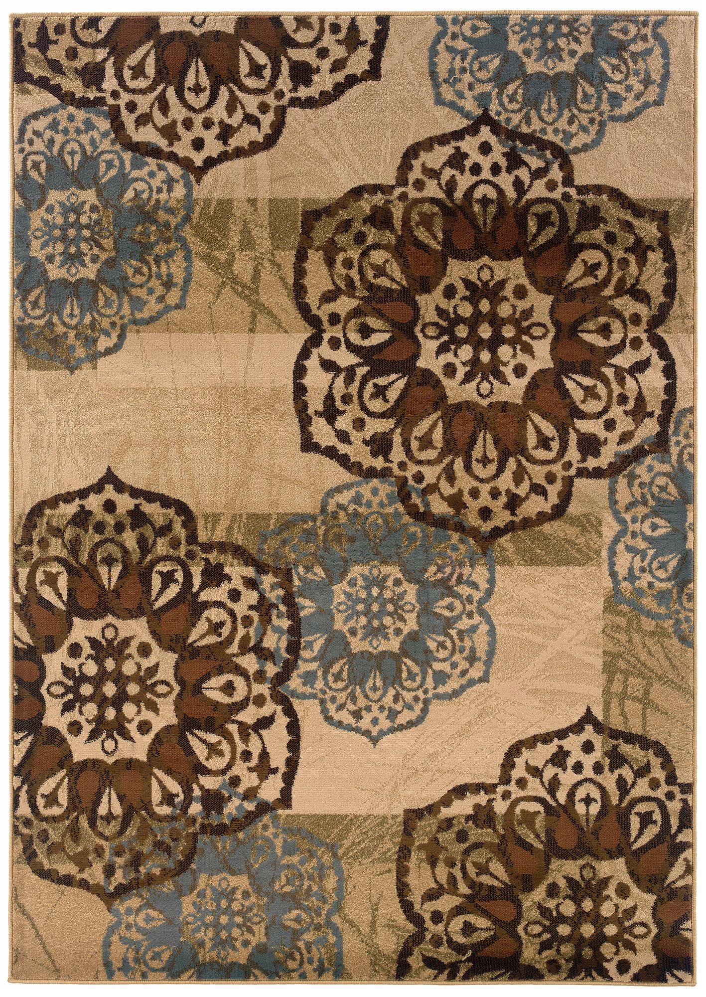 Oriental Weavers Hudson 2797C Floral Area Rug               