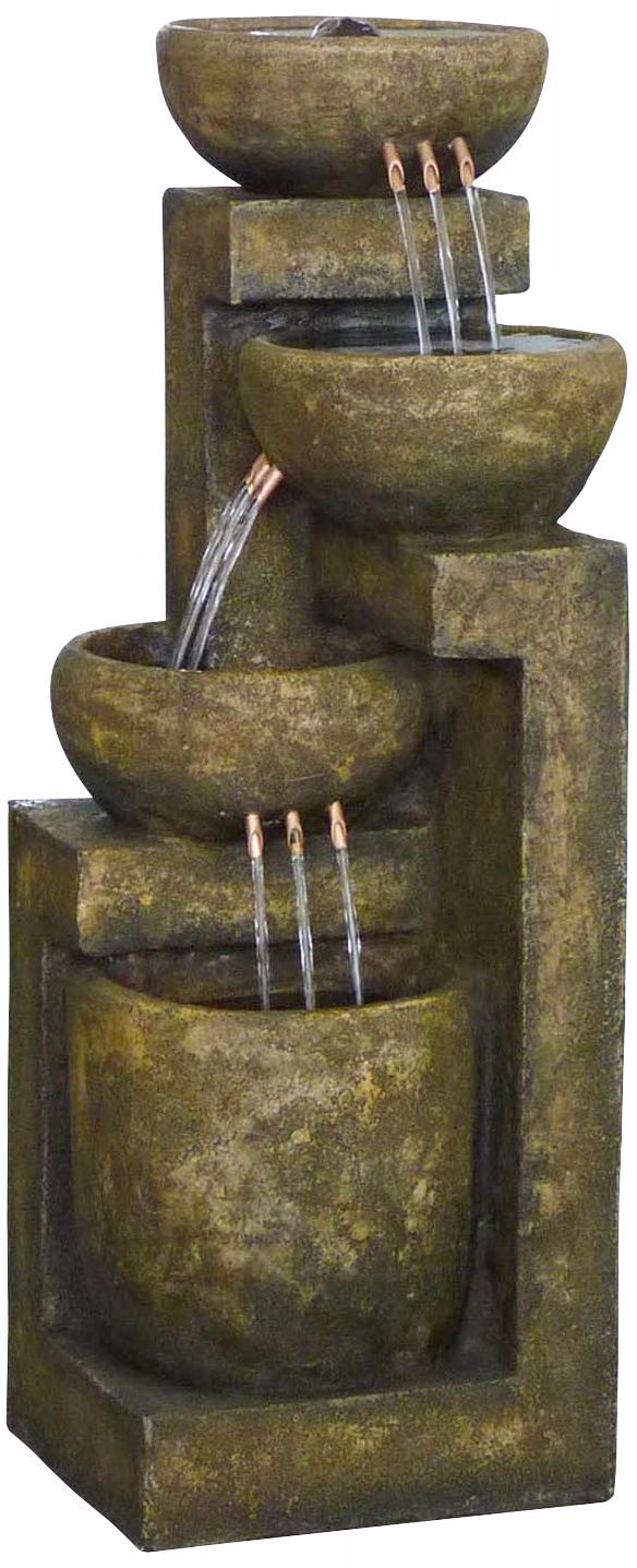 Mesa Verde Pot Three-Tier Fountain