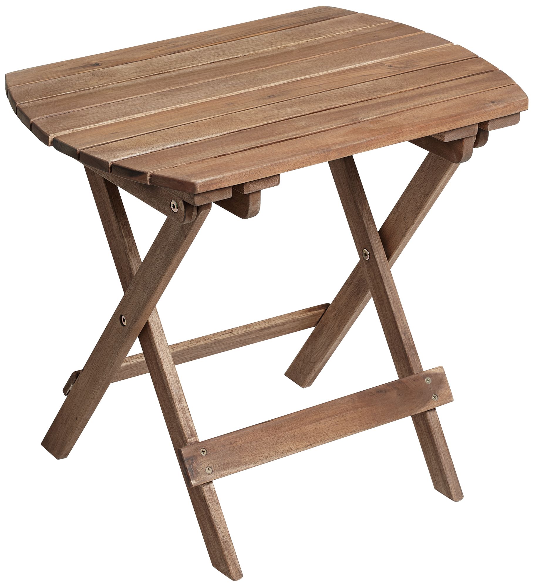 Monterey Natural Wood Outdoor Side Table