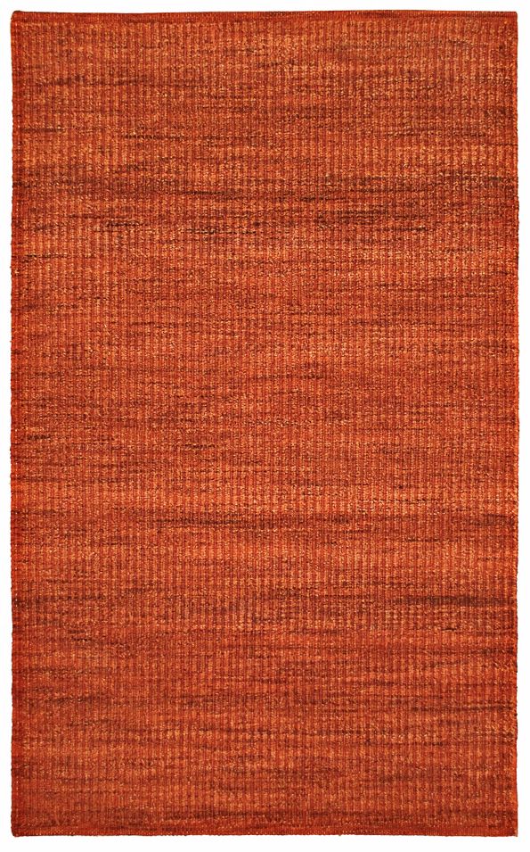 Classic Home Cut Pile Rust Area Rug