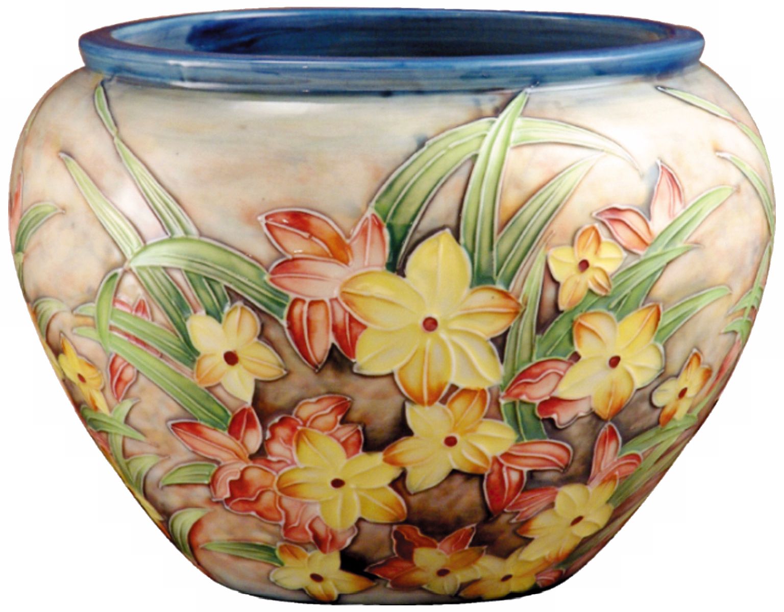 Dale Tiffany Springtime Hand-Painted Porcelain Bowl