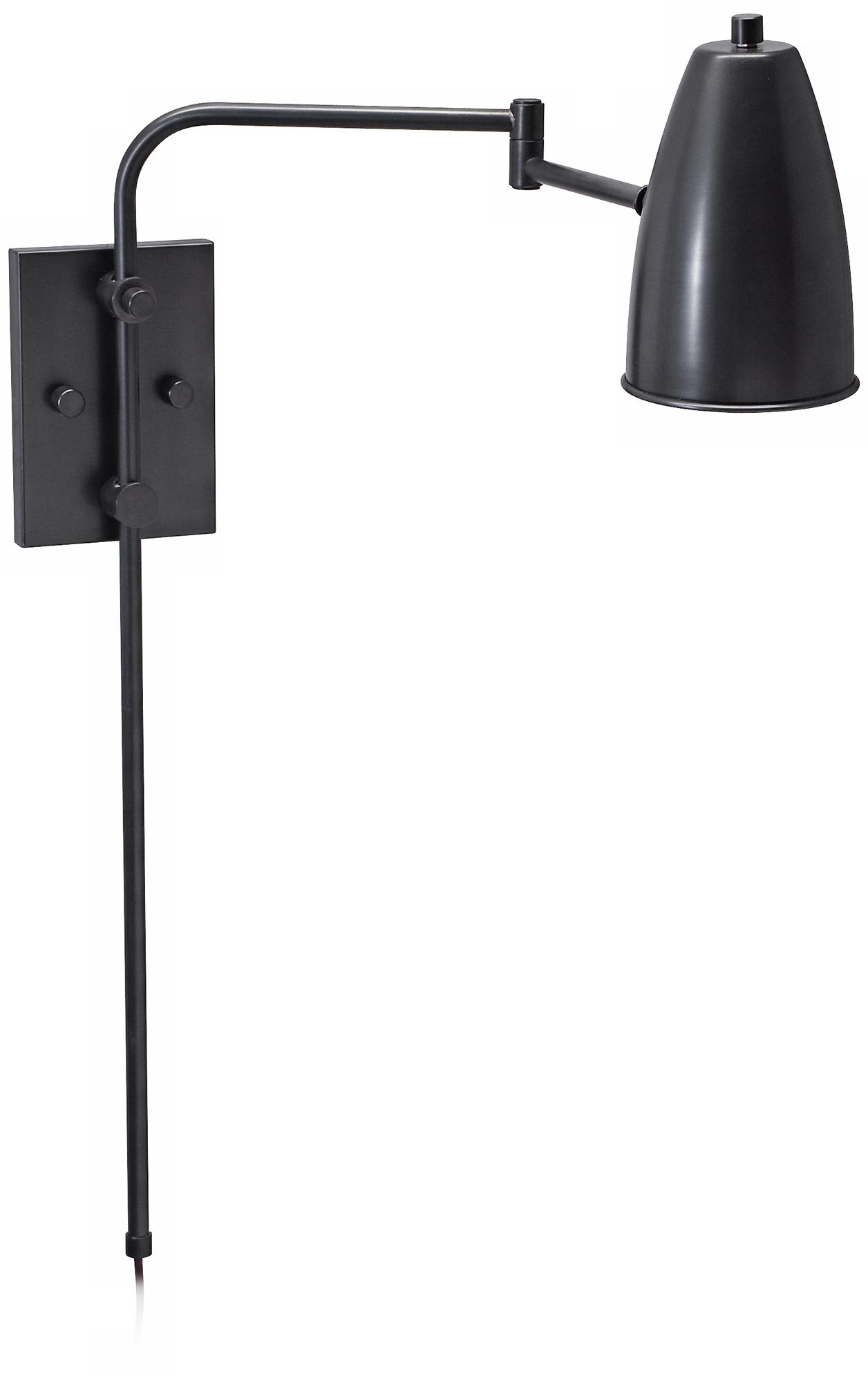 House of Troy Cambridge Bronze Swing Arm Wall Lamp